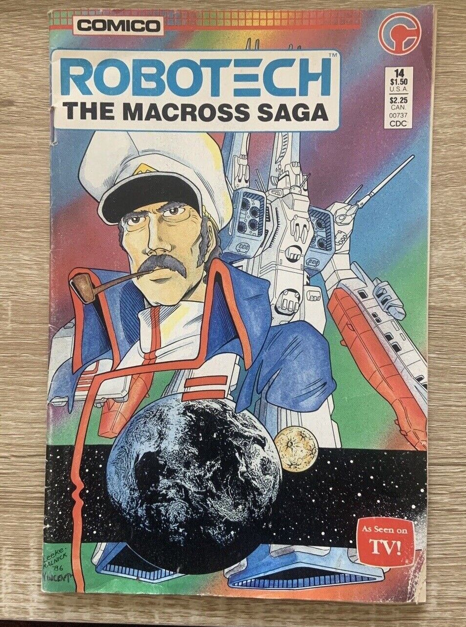 COMICO Robotech The Macross Saga #14 September 1986 The Comic Company