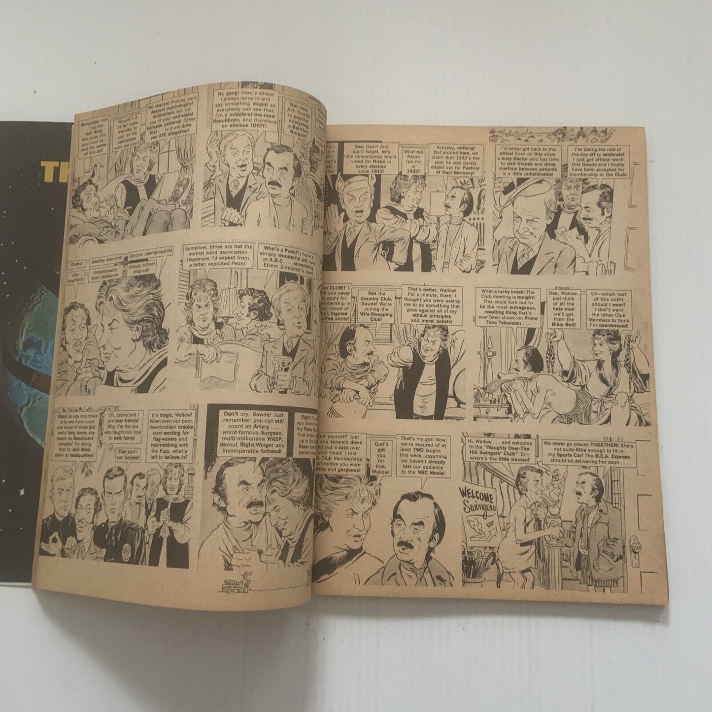 Comic MORE TRASH FROM MAD #1 1958 Very Good for Age B & W Lg PB Book
