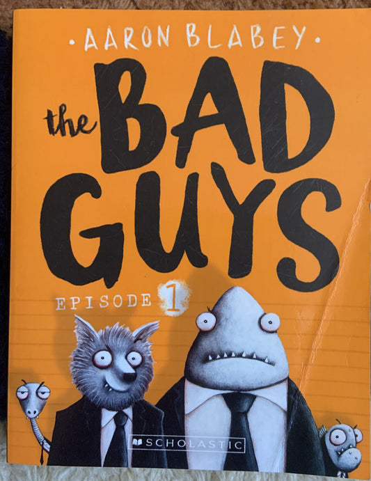 Comic Book THE BAD GUYS Episode 1 By Aaron Blabey 2015 Animation 137 Pg PB