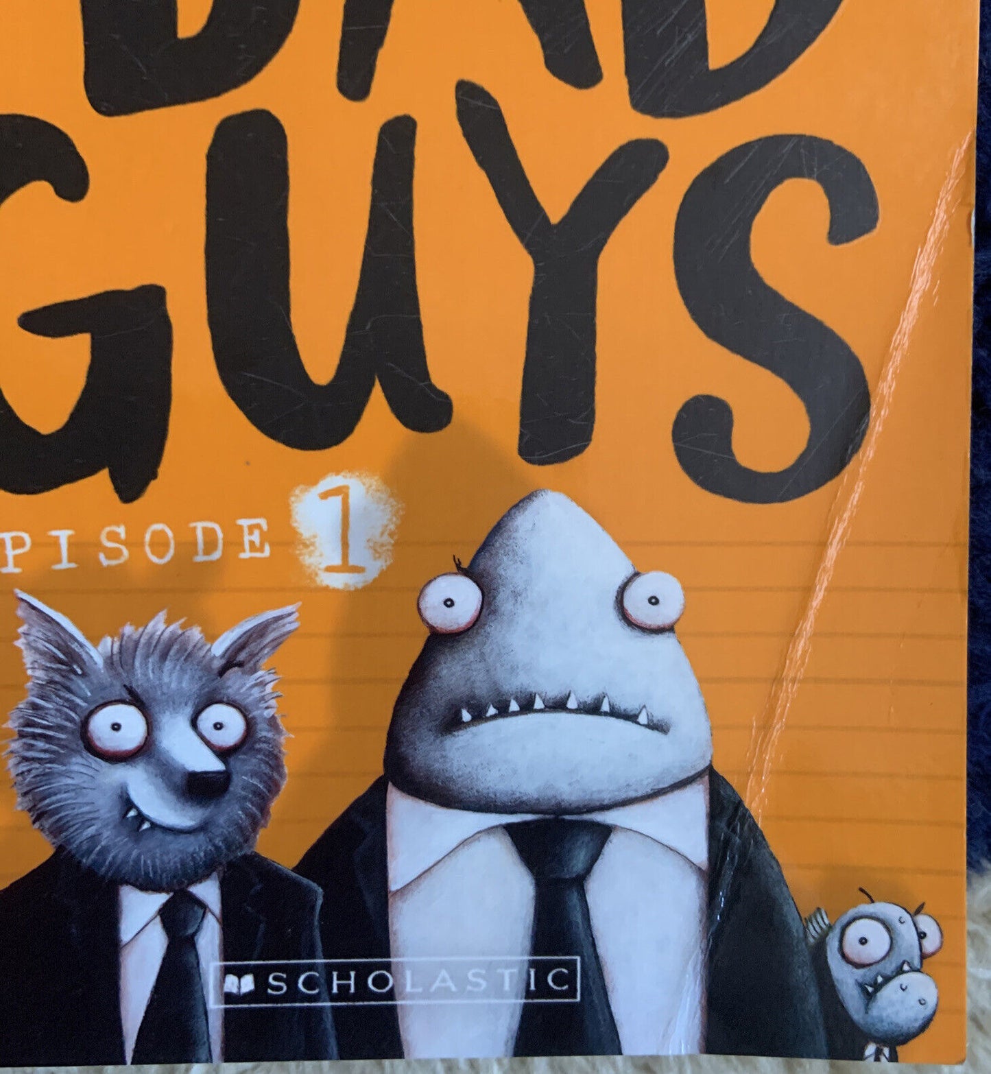 Comic Book THE BAD GUYS Episode 1 By Aaron Blabey 2015 Animation 137 Pg PB