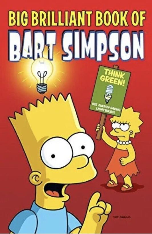 Comic Simpsons Big Brilliant Book of Bart Simpson Compilations 1st Edition 2009