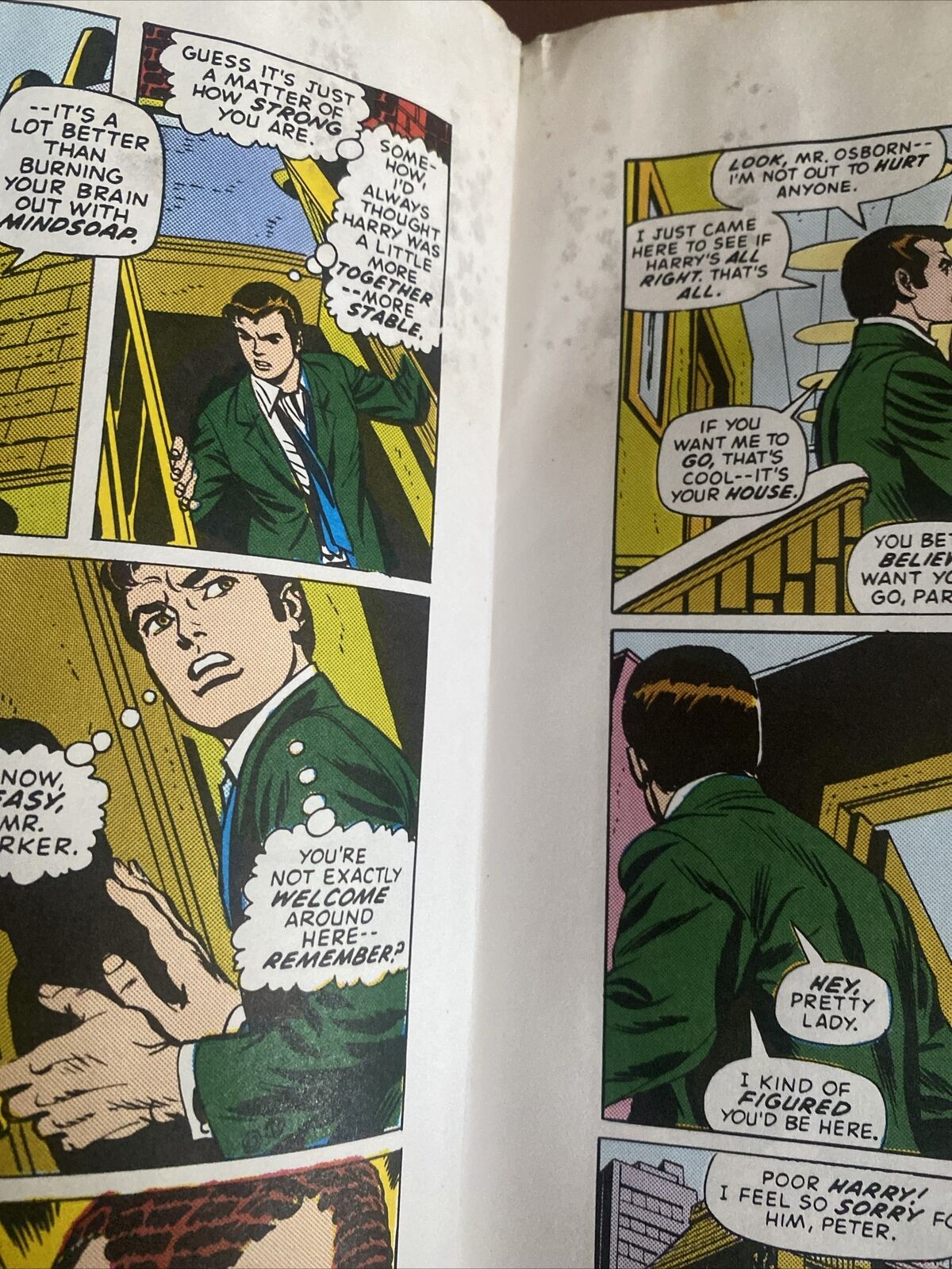 Spider Man Annual 1983 Marvel Coloured Comic Plates UK Edition HC Spiderman