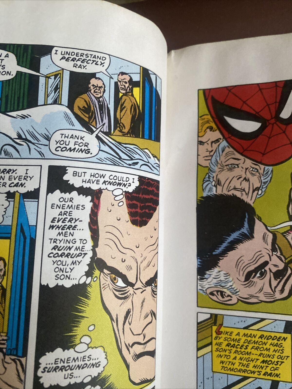 Spider Man Annual 1983 Marvel Coloured Comic Plates UK Edition HC Spiderman