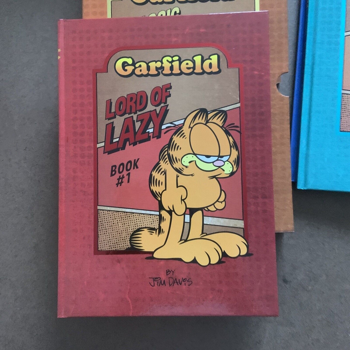 Comic Book GARFIELD CLASSIC LIBRARY Jim Davis Classic  + Slipcase 4X HC Book