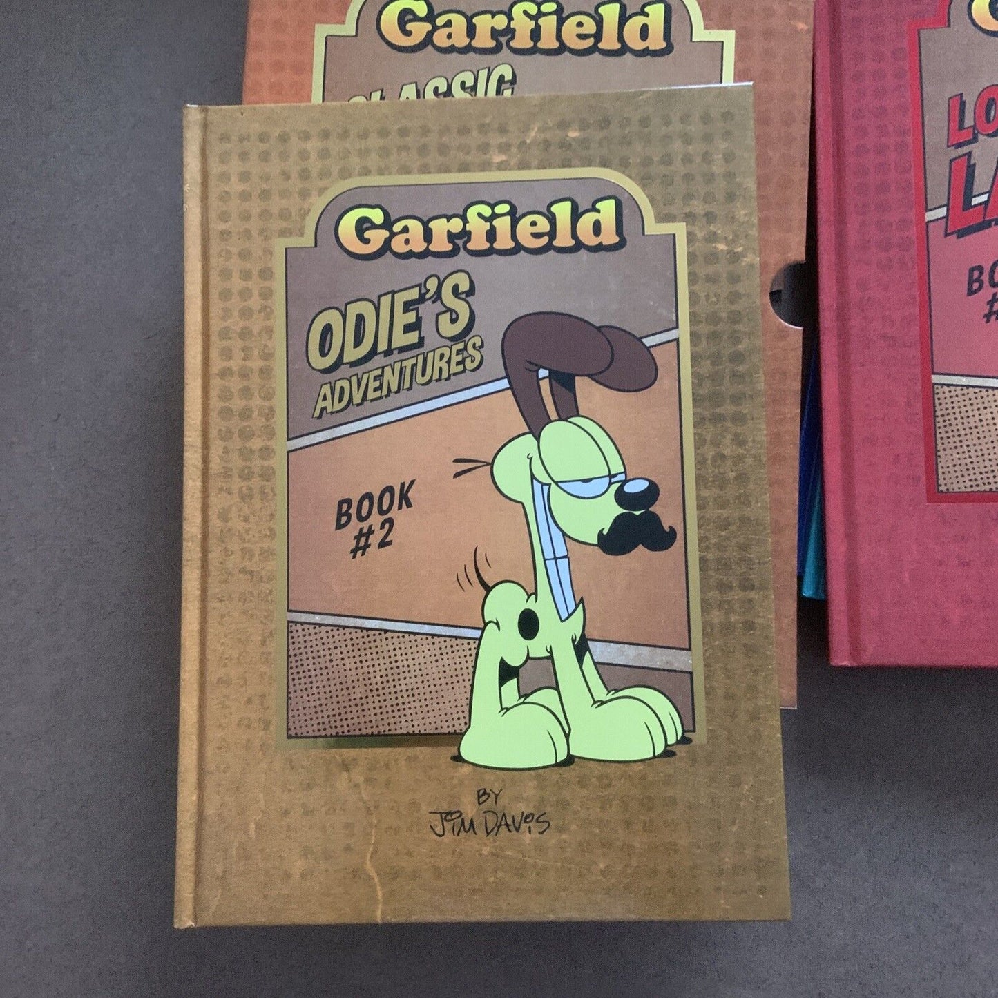 Comic Book GARFIELD CLASSIC LIBRARY Jim Davis Classic  + Slipcase 4X HC Book