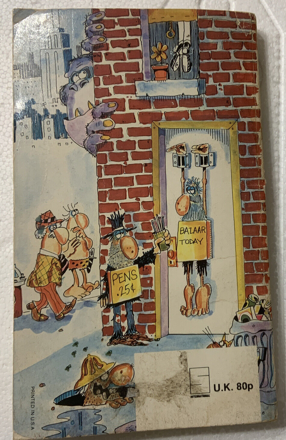 Comic MAD Bizarre Bazaar #1 Don Edwing 1980 Warner Books Pocket Book PB