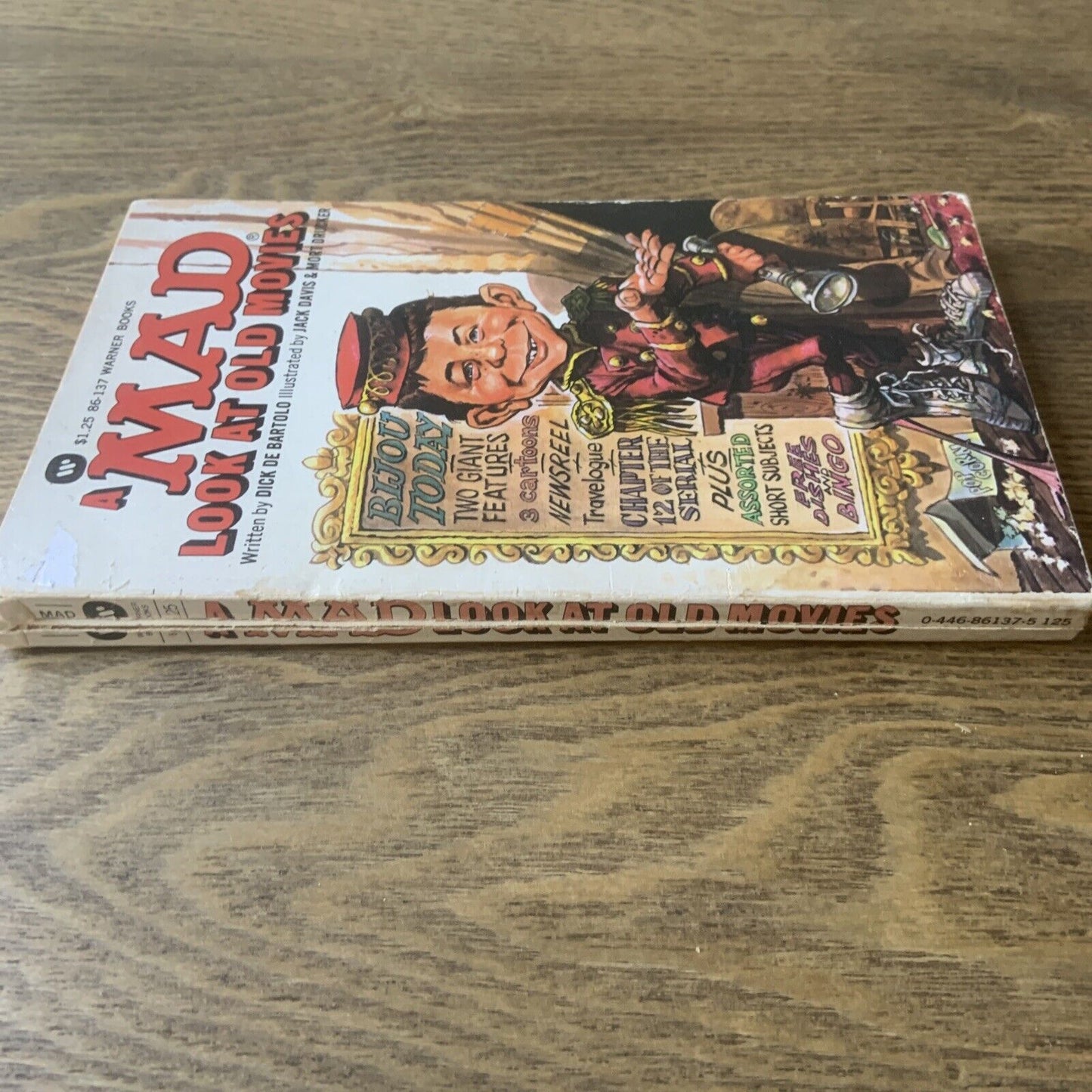 Comic MAD Look At Old Movies  Don Edwing 1975 Pocket Warner Books PB Book