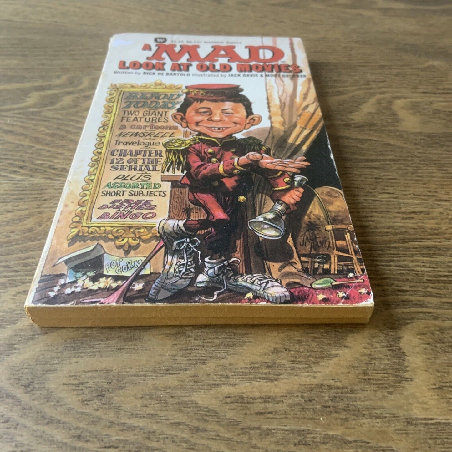 Comic MAD Look At Old Movies  Don Edwing 1975 Pocket Warner Books PB Book