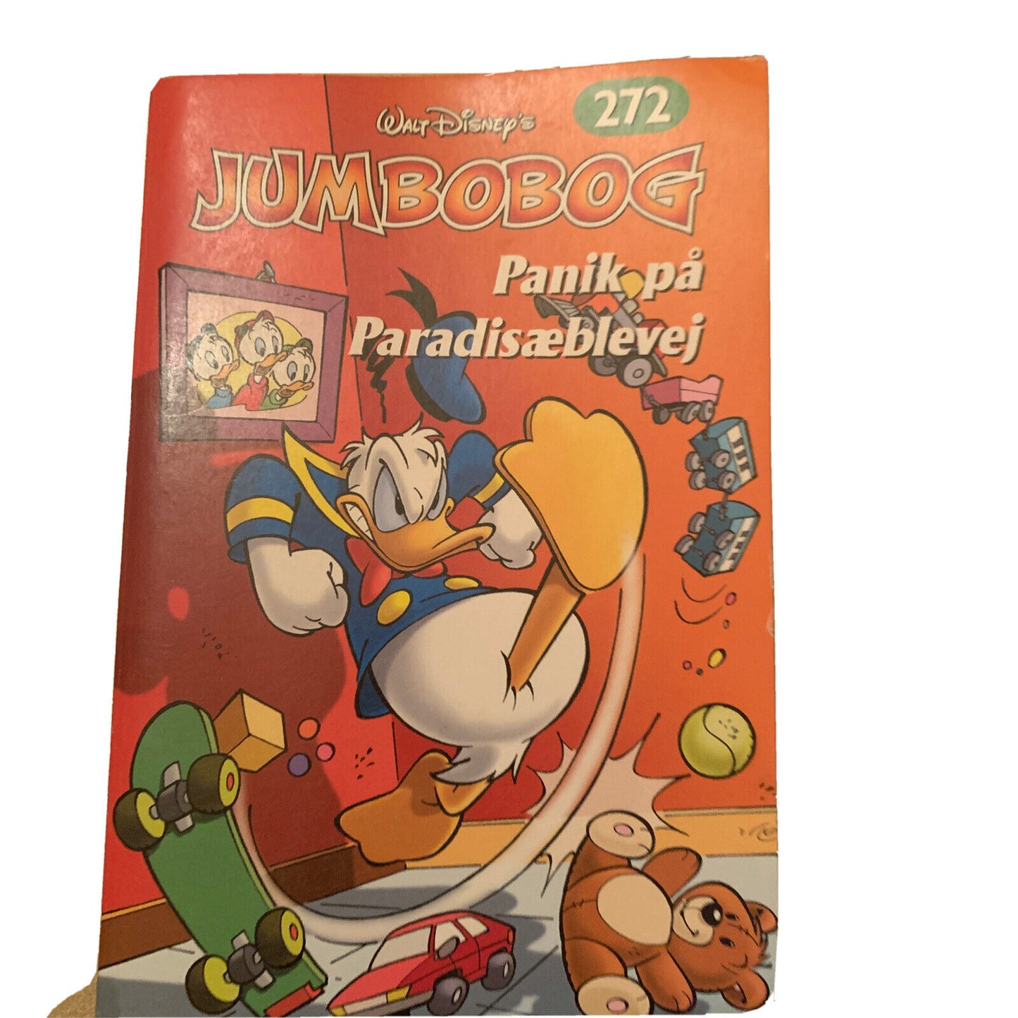 Walt Disney’s  Danish Comic Jumbobog Nr. 272 Panik På Paradisæblevej Donald Duck