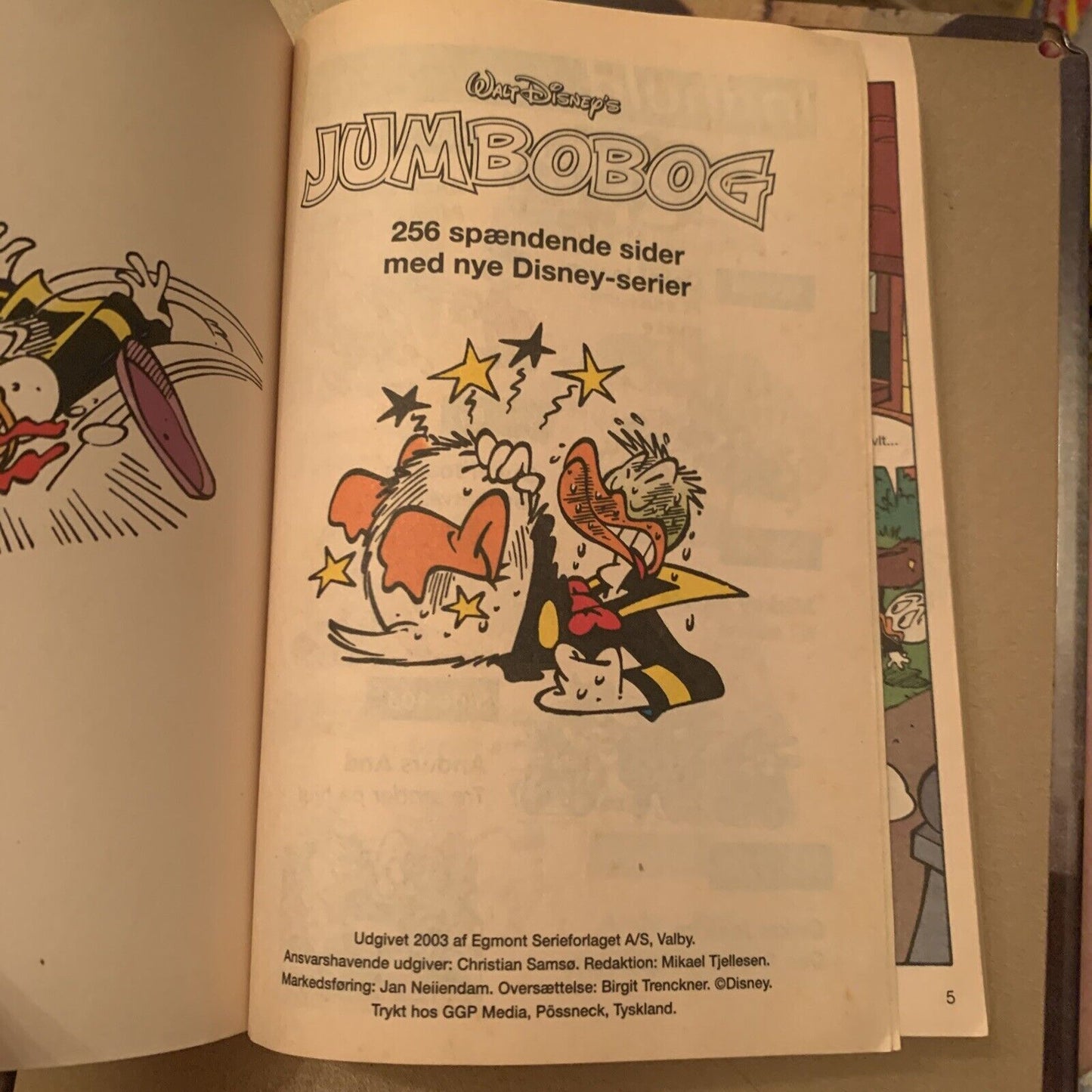 Walt Disney’s  Danish Comic Jumbobog Nr. 272 Panik På Paradisæblevej Donald Duck