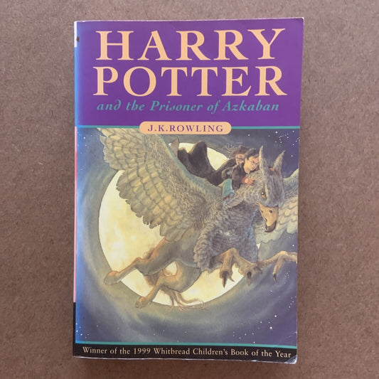 Harry Potter And The Prisoner Of Azkaban Paperback Book JK Rowling 1999 Fantasy