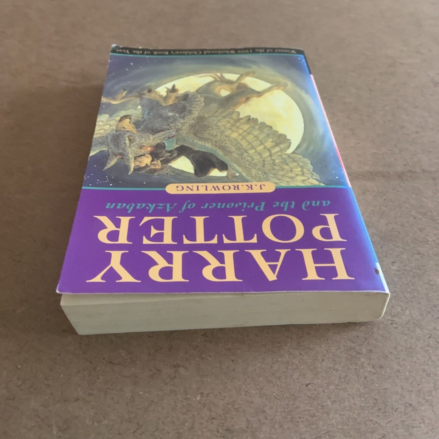 Harry Potter And The Prisoner Of Azkaban Paperback Book JK Rowling 1999 Fantasy