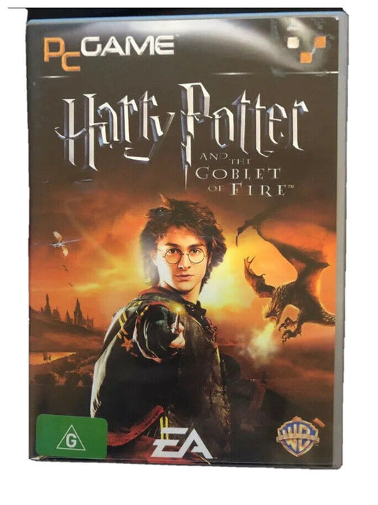 PC Game Harry Potter And The Goblet Of Fire 2005 2 Disc Windows + Manual NEW WB