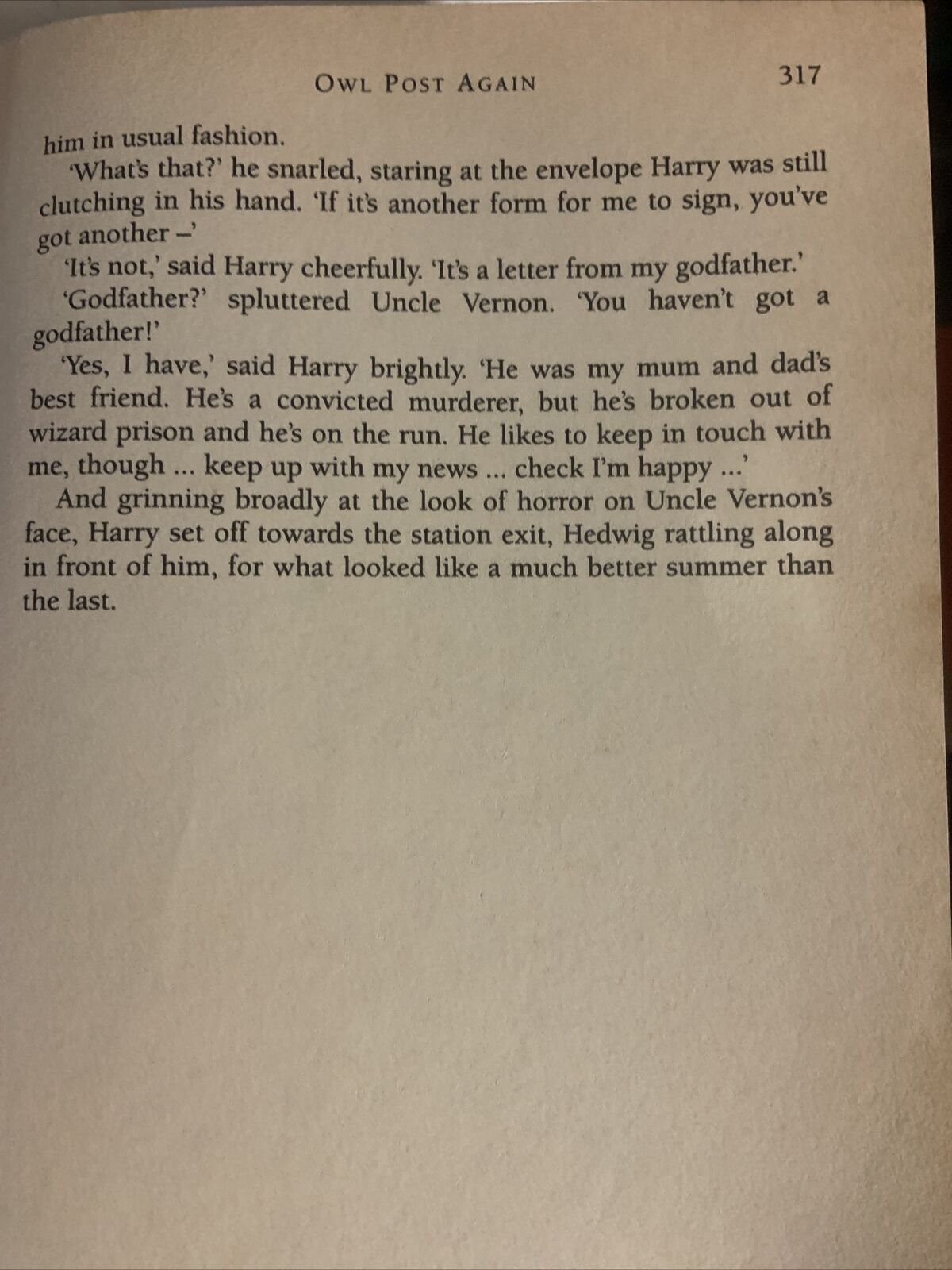HARRY POTTER & The Prisoner Of Azkaban #3 J.K Rowling 1999 Book Australia Ed