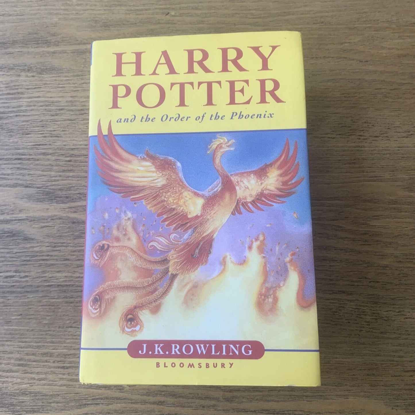 Harry Potter & the Order of the Phoenix JK Rowling 2003 1st Ed UK HC Acceptable