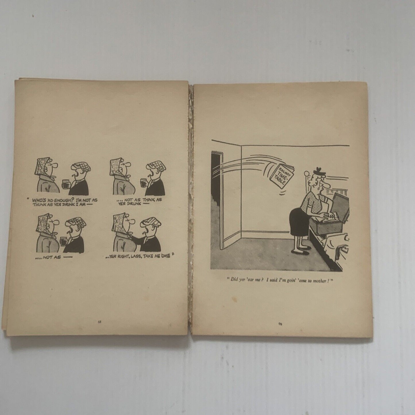 THE THIRD ANDY CAPP BOOK Daily Mirror Reprinted 1967 Reg Smythe Aged Marked