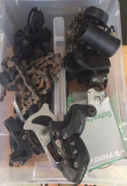 Job Lot Vintage Bike Gear Parts Shimano, inc Derailleur