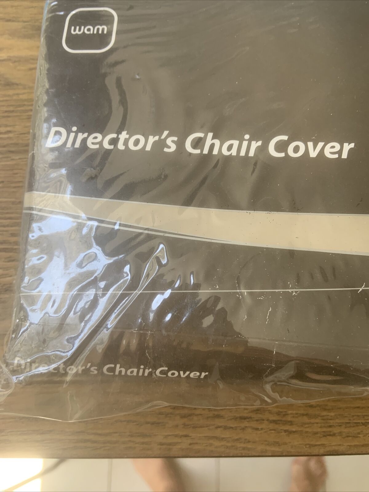 WAM Director Chair Cover Outdoor Protector Standard Aqua Blue Cotton NEW