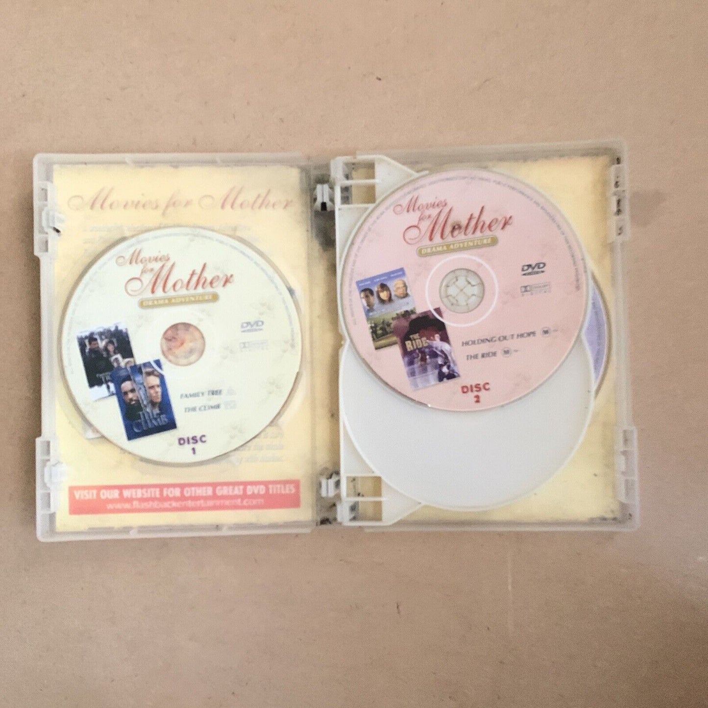 DVD Box Set Movies For Mother 4 Disc 10 Films Drama Adventure Films Pack Fat Box