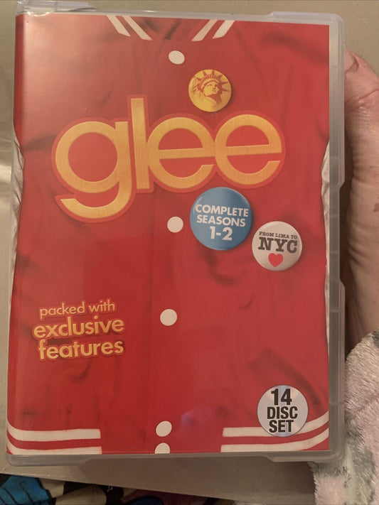 DVD Box Set GLEE The Complete Seasons 1  & 2  PAL R4 FAT BOX 14 Disc Set