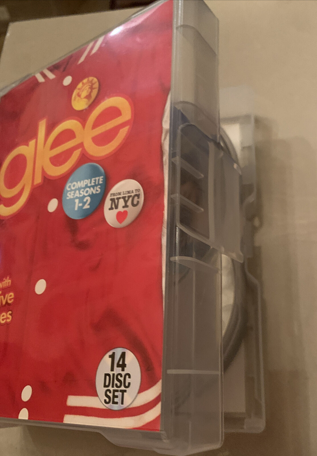 DVD Box Set GLEE The Complete Seasons 1  & 2  PAL R4 FAT BOX 14 Disc Set