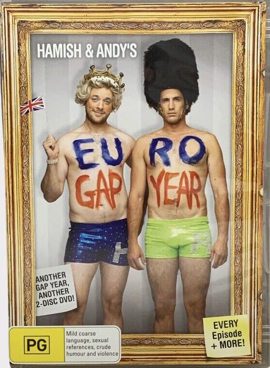DVD Box Set Hamish And Andy’s Gap Years 6 Discs America Europe Asia Comedy R4