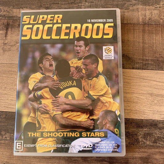 Super Socceroos AUSTRALIAN SOCCER FOOTBALL DVD WORLD CUP Qualifier 16 Nov 2005