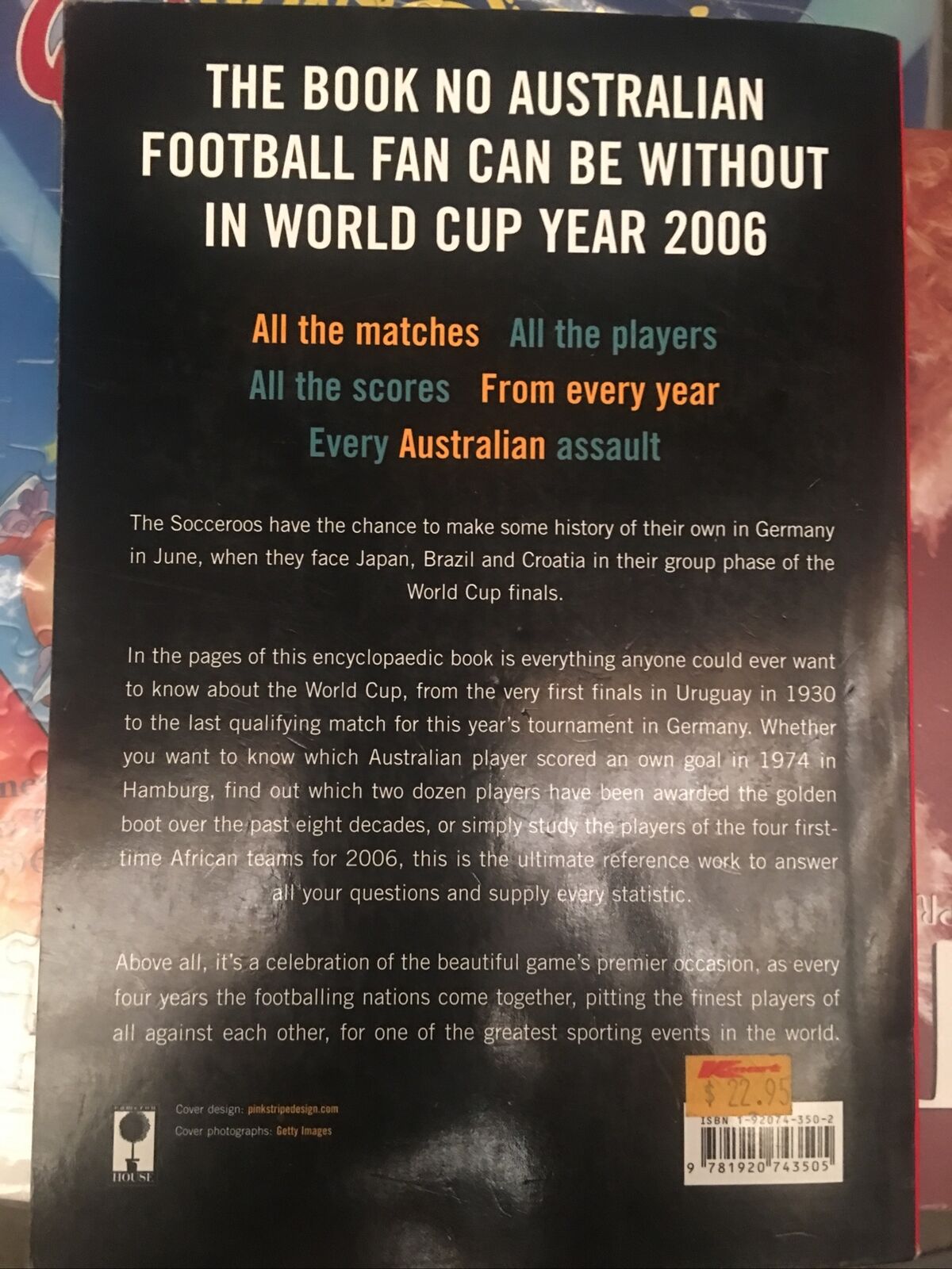 THE WORLD CUP The Complete History by Terry Crouch PB Book 2006 Football Sport