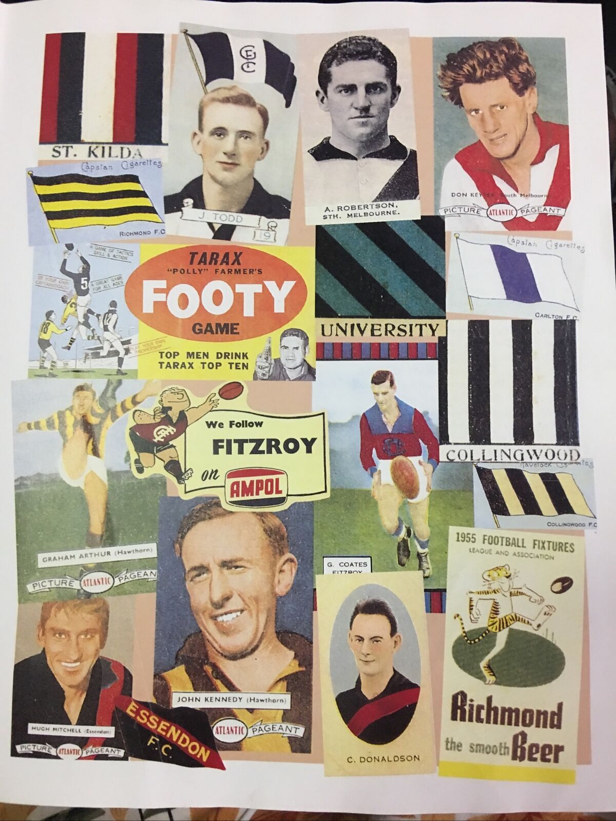 THE CLUBS The Complete History of Every Club in the VFL AFL Football HC 1998