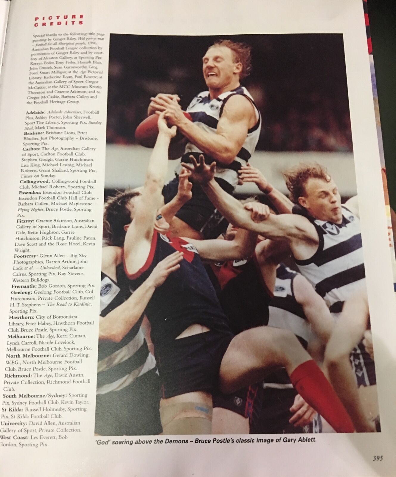 THE CLUBS The Complete History of Every Club in the VFL AFL Football HC 1998