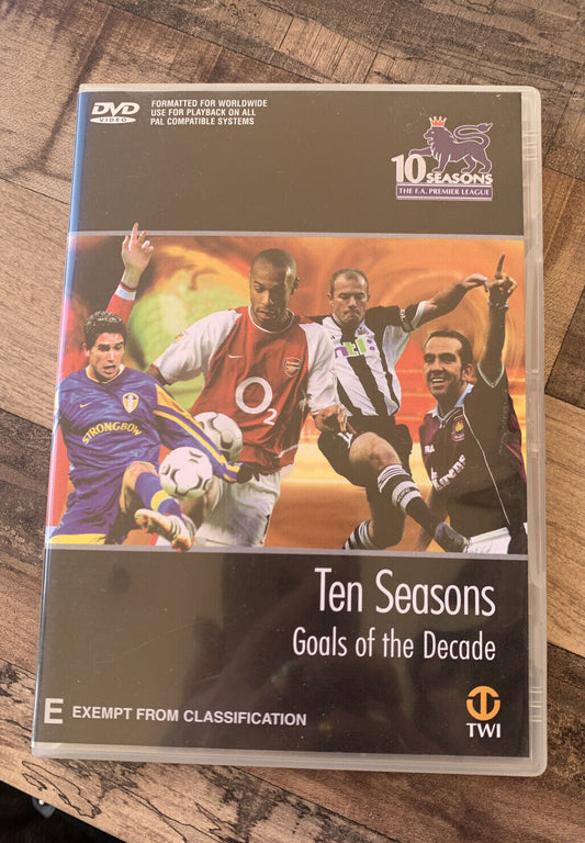 The F A Premier League Ten Seasons Goals of the Decade DVD 2003 Soccer