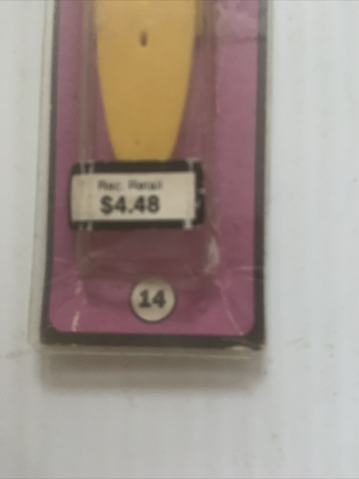 Vintage Ozzee Divers Watch Strap Fits Swatch 17mm N.O.S. Yellow Plastic 14