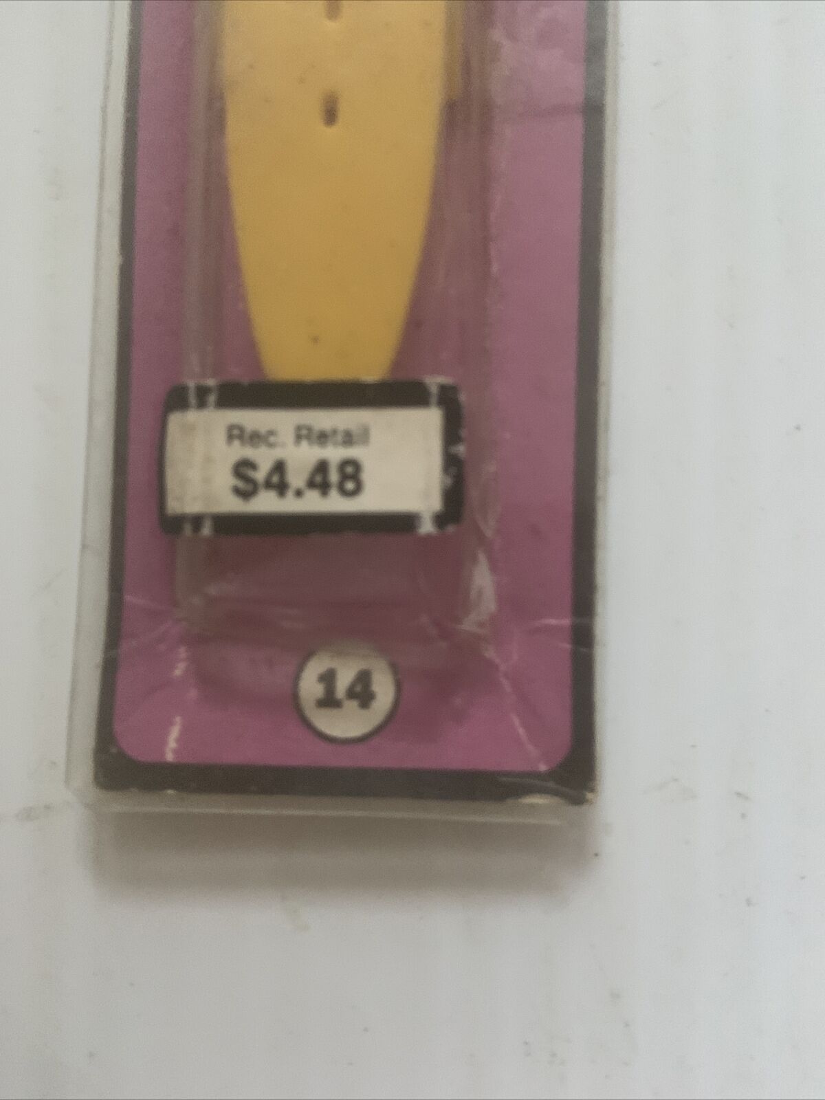 Vintage Ozzee Divers Watch Strap Fits Swatch 17mm N.O.S. Yellow Plastic 14