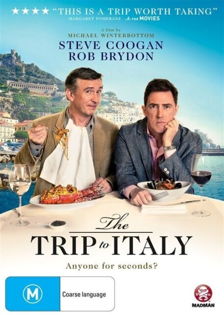 DVD THE TRIP TO ITALY Movie Comedy Food Trip Travel Sealed NEW