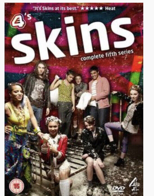 DVD SKINS Complete Fifth Series 5th Set Comedy Drama TV Series 3 Disc NEW