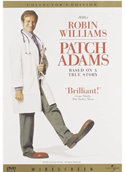 DVD PATCH ADAMS Robin Williams Philip Seymour Hoffman Comedy Sealed NEW