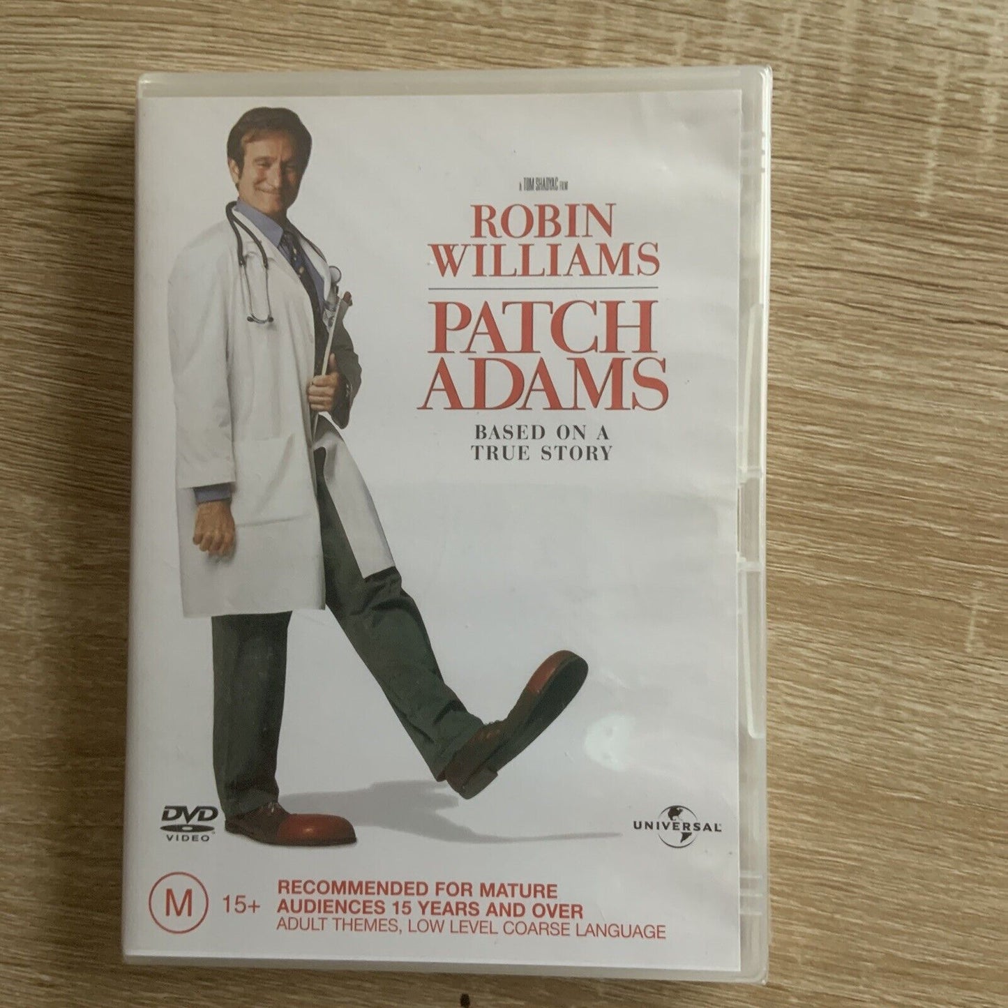 DVD PATCH ADAMS Robin Williams Philip Seymour Hoffman Comedy Sealed NEW