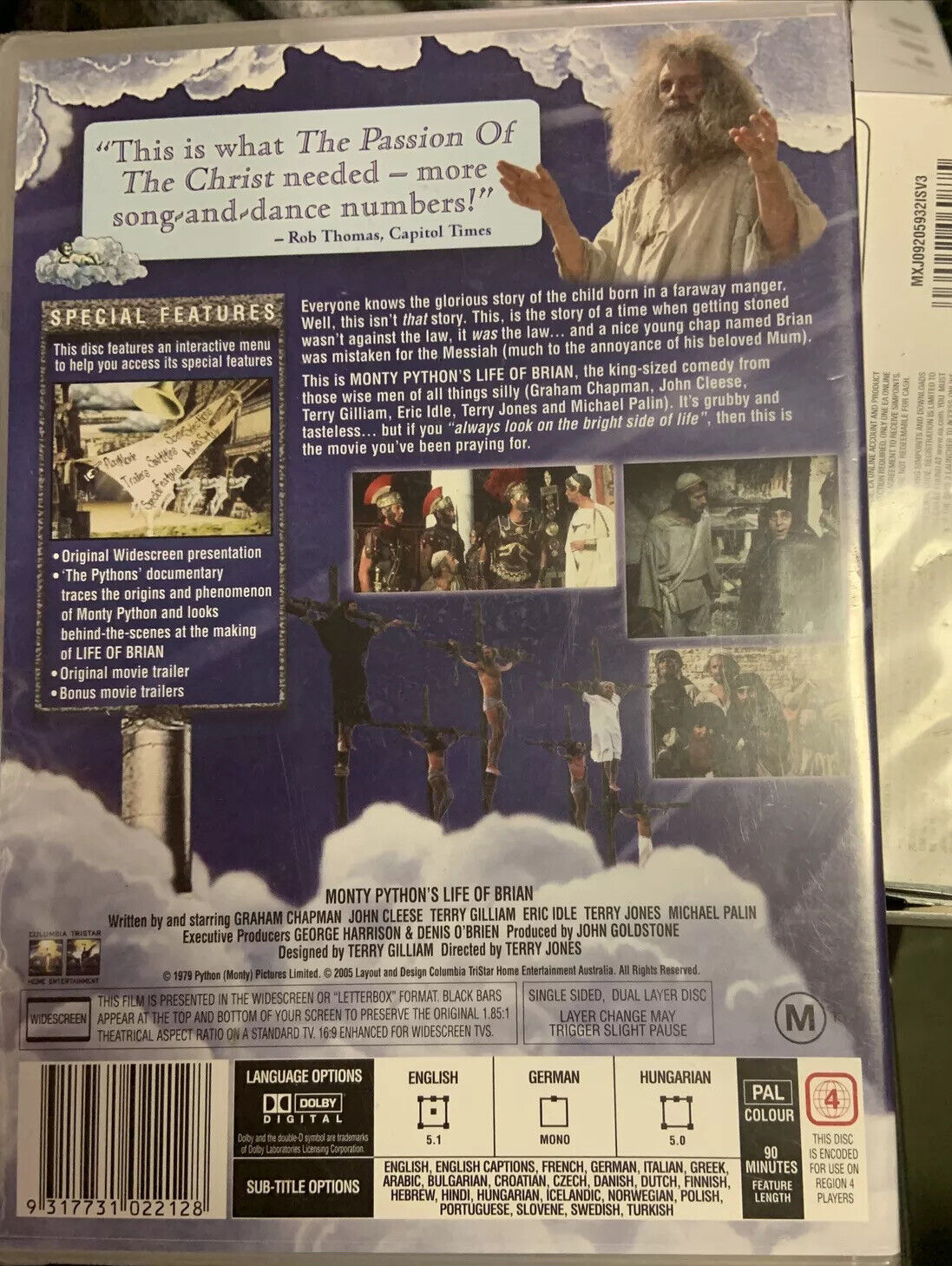 DVD Monty Pythons LIFE OF BRIAN 2005 Comedy John Cleese Sealed  NEW