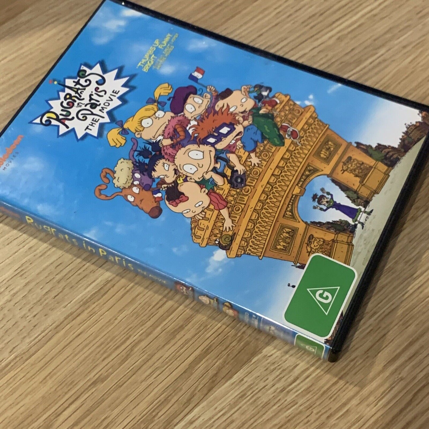 DVD RUGRATS IN PARIS The Movie Animation Kids Children Nickelodeon TV Series