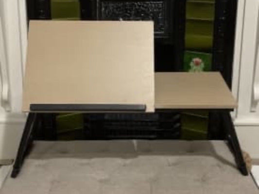 HONG ME FURNITURE Portable Desk Lap Tray Laptop Table Reading FOLDING TV dinners