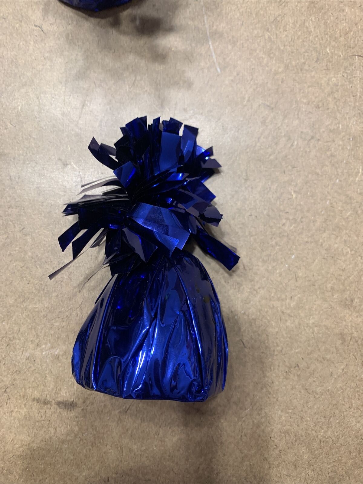 Set 8x FOIL BALLOON WEIGHT Birthday Party Table Decorations 8 X Royal Blue NEW