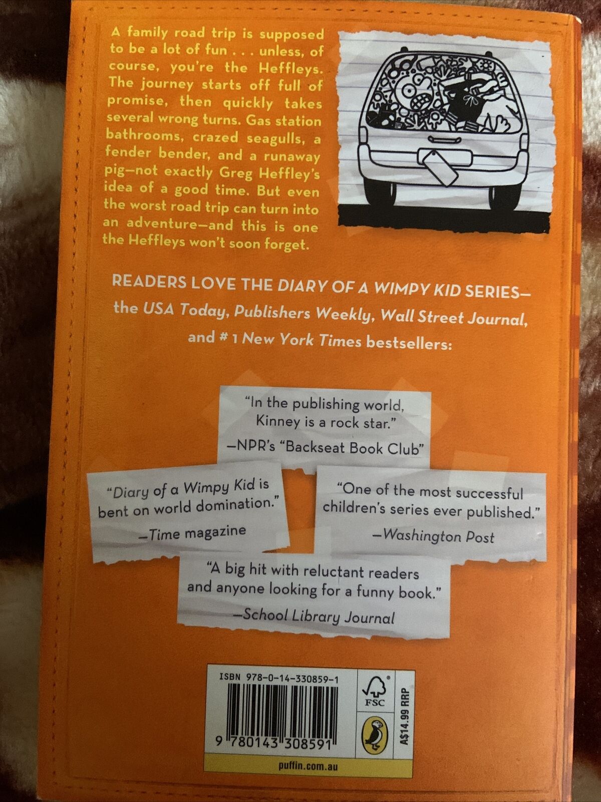 PB Book DIARY OF A WIMPY KID The Long Haul By Jeff Kinney