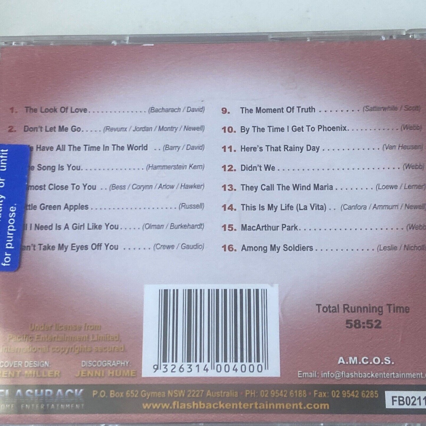 CD VIC DAMONE All I Need Is A Girl Like You 15 Tracks Sealed NEW