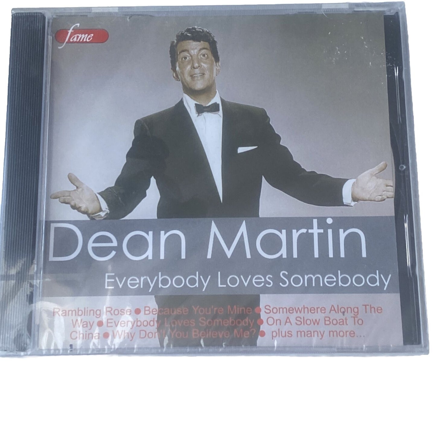 DEAN MARTIN Everybody Loves Somebody CD 12 Tracks Crooner Love Songs Sealed NEW