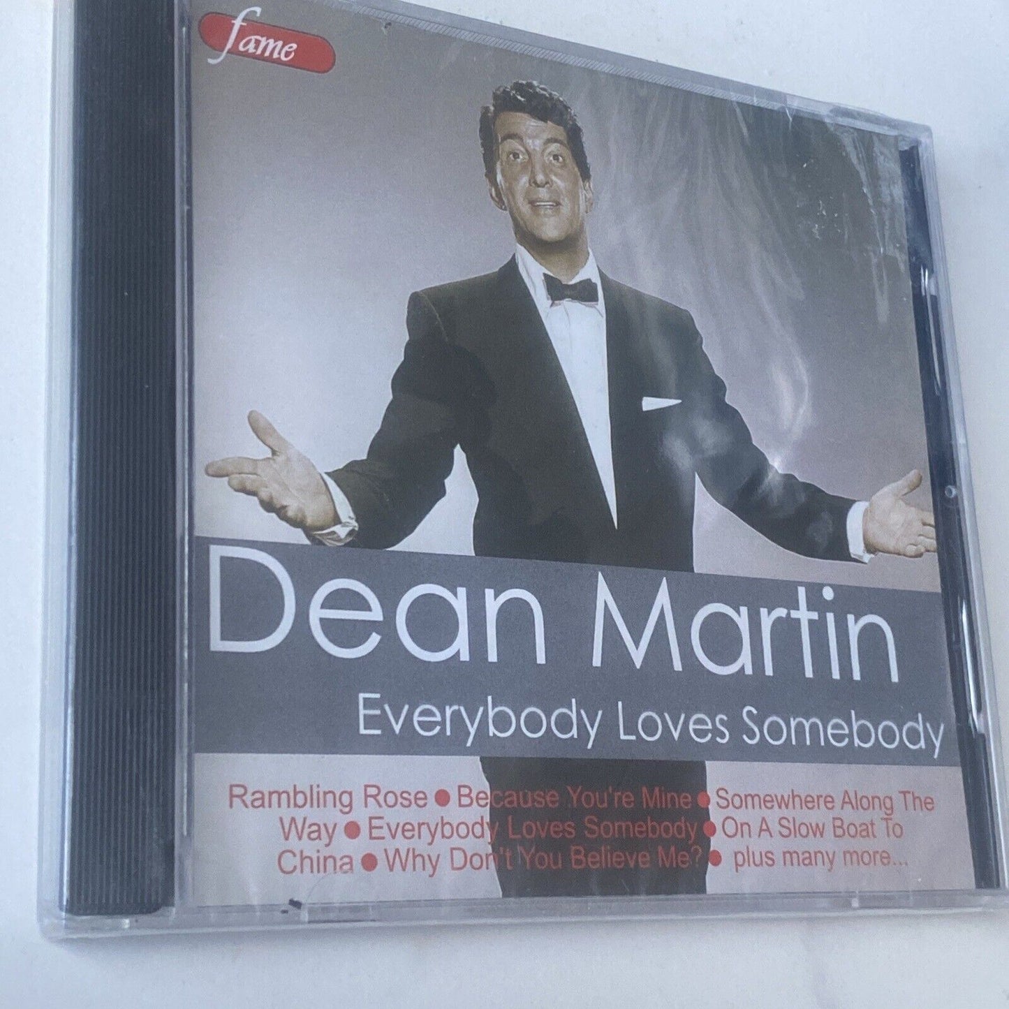 DEAN MARTIN Everybody Loves Somebody CD 12 Tracks Crooner Love Songs Sealed NEW