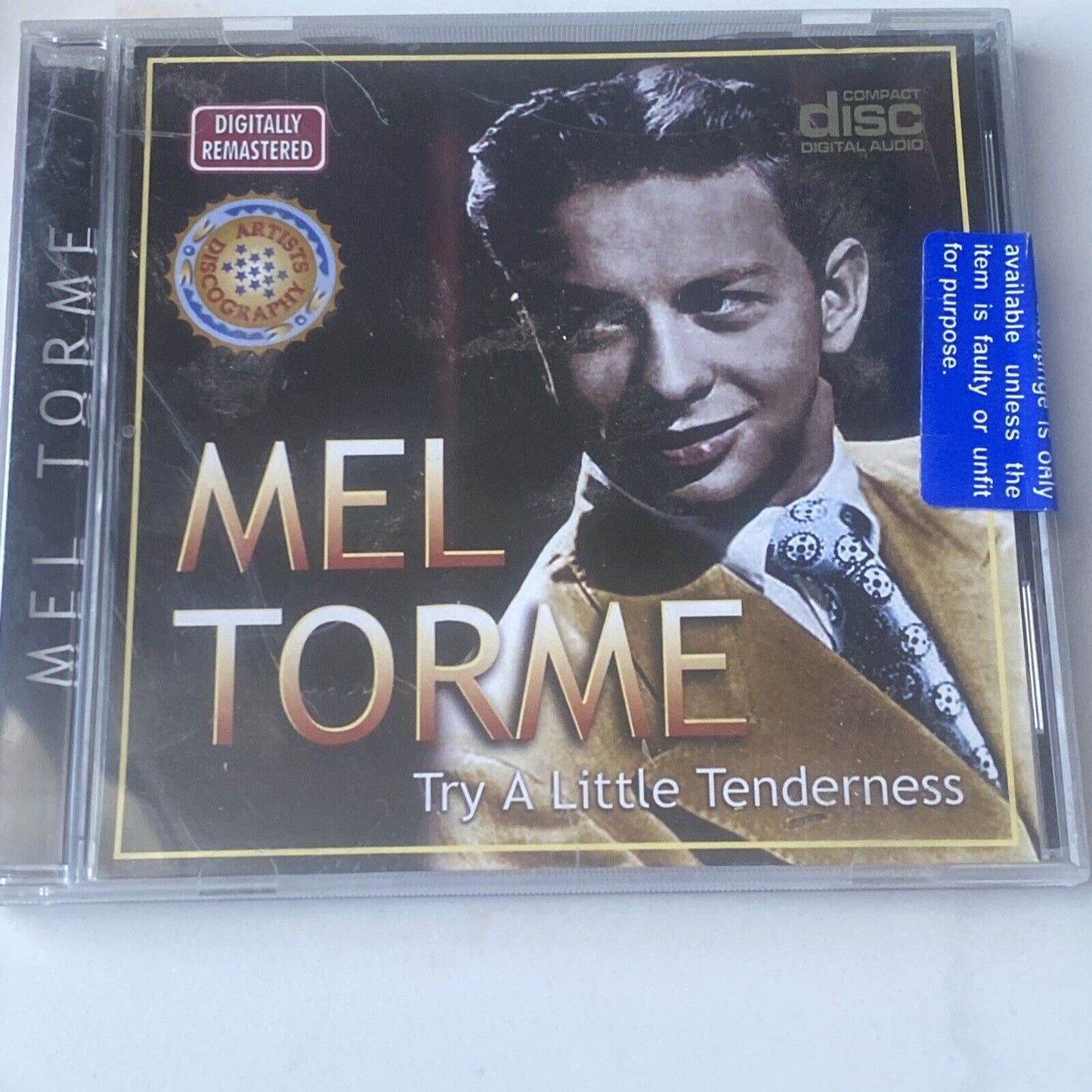 CD MEL TORME Try A Little Tenderness Vocal  16 Tracks Sealed NEW