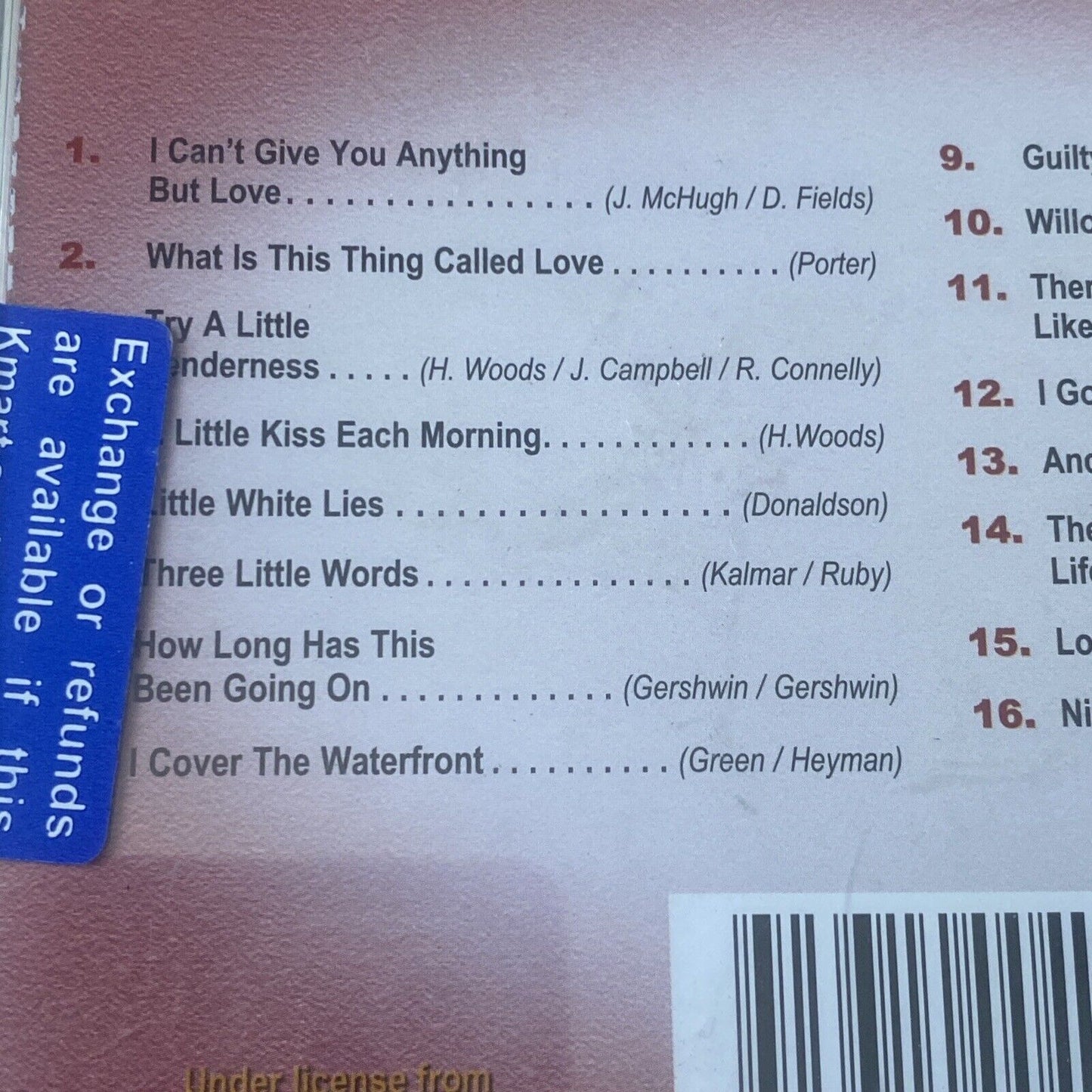 CD MEL TORME Try A Little Tenderness Vocal  16 Tracks Sealed NEW