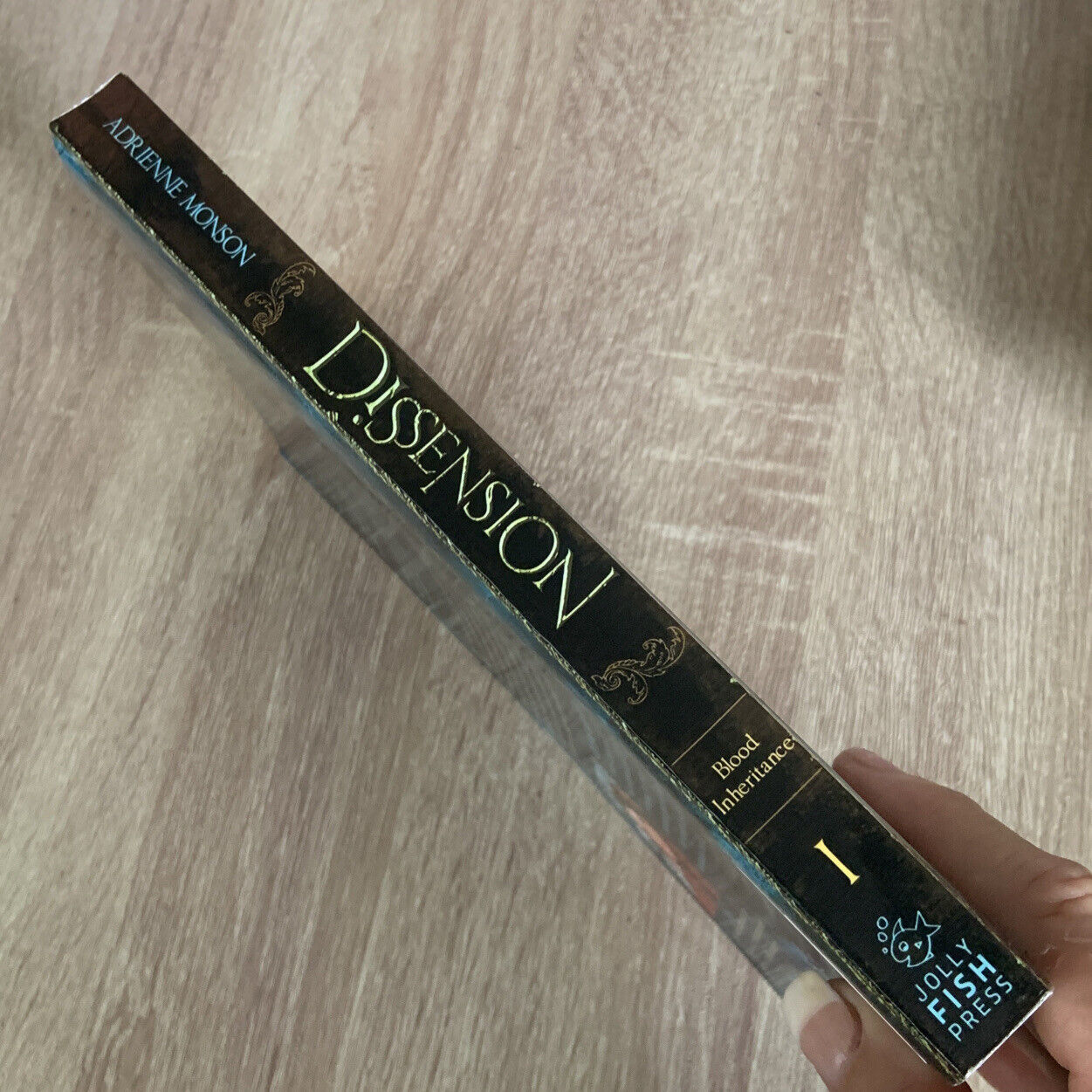 PB Book DISSENSION Book One Adrienne Monson 2013 The Blood Inheritance Trilogy