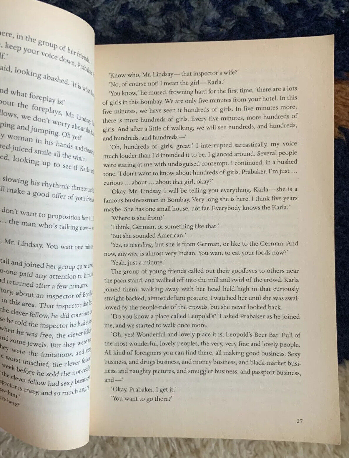PB Book SHANTARAM By Gregory David Roberts Thick Large  2004 936 Pages
