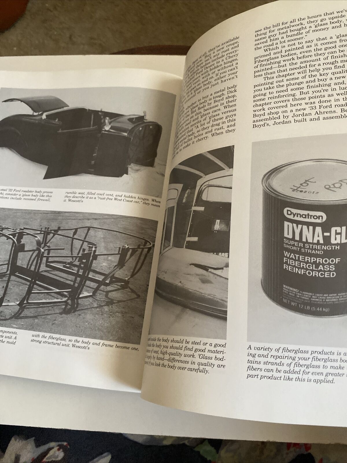PB Book BOYD CODDINGTONS How to Build Hot Rod Bodywork Lg Timothy Remus 1993